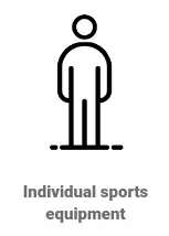 material deportivo individuales