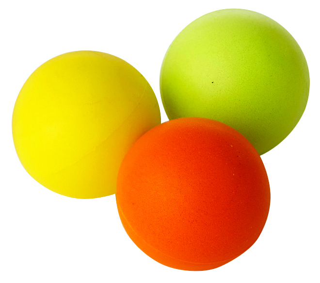 SET 5 PELOTAS PING PONG FOAM ENTRENAMIENTO SEGURO