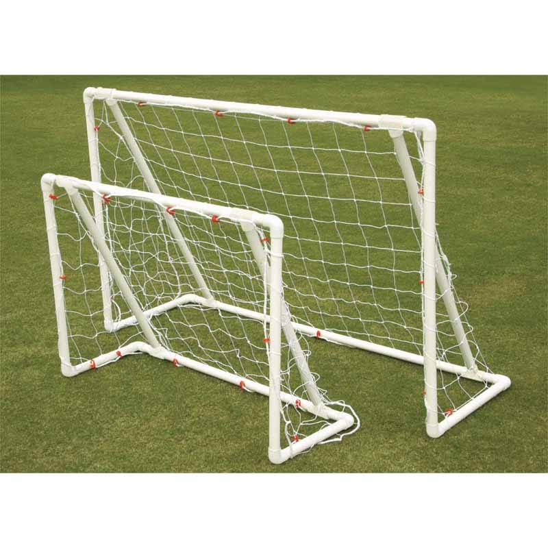 PORTERIA FUTBOL PVC ALTA CALIDAD EXTERIOR
