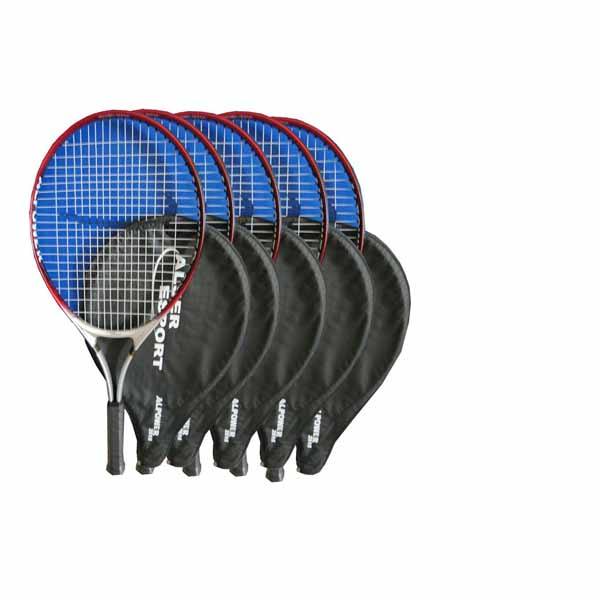 LOTE 10 RAQUETAS TENIS ALUMINIO PRO-2515