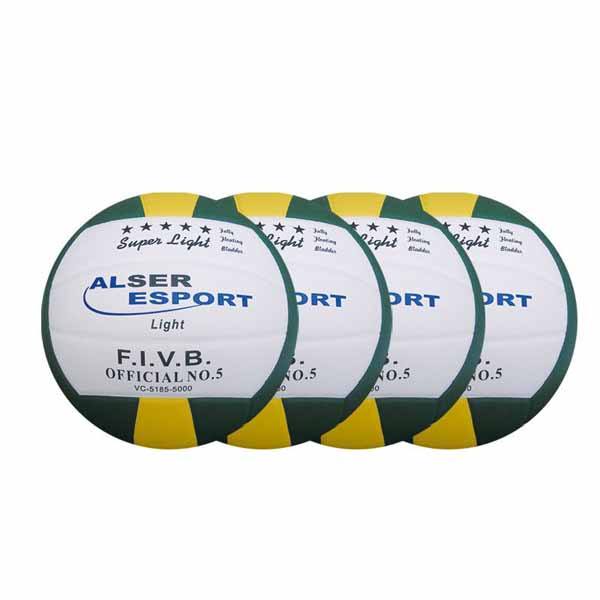 LOTE 5 PELOTAS VOLEIBOL ALSER V3000