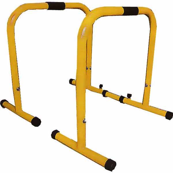 BARRAS PARALELAS ACERO PORTATILES GIMNASIO