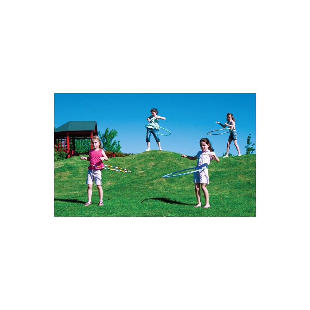 HULA HOOP MULTICOLOR 82CM PARA EJERCICIO