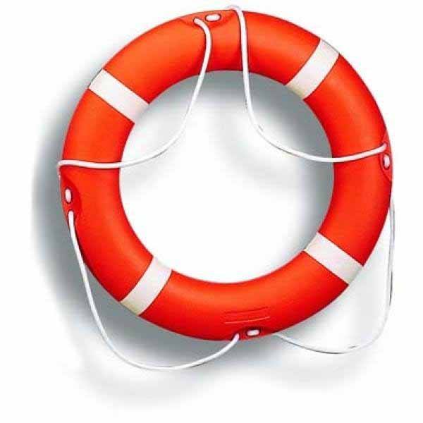 ARO SALVAVIDAS NARANJA PARA PISCINA
