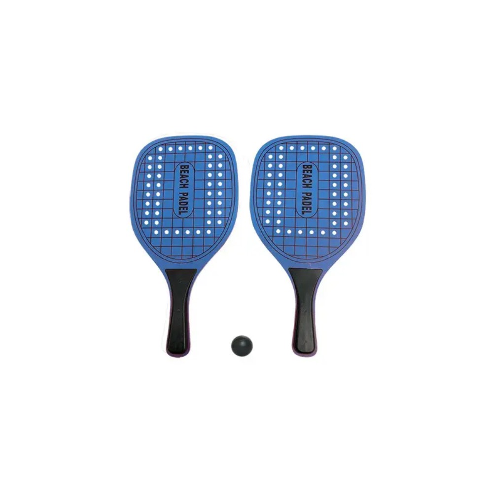SET 2 RAQUETAS PLAYA + PELOTA INCLUIDA