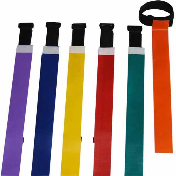 SET 6 TAGS BELT PARA RUGBY Y DEPORTE