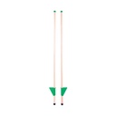 JUEGO ZANCOS MADERA INFANTILES AJUSTABLES