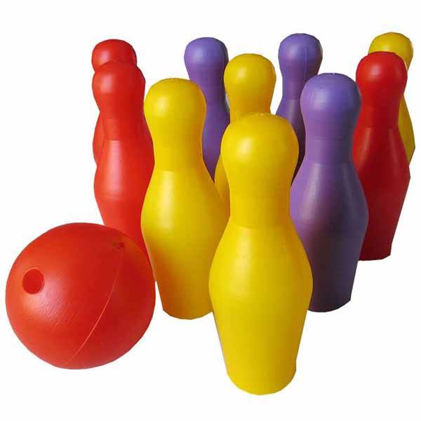 SET DE BOLOS DE PLASTICO INFANTIL 10 PIEZAS