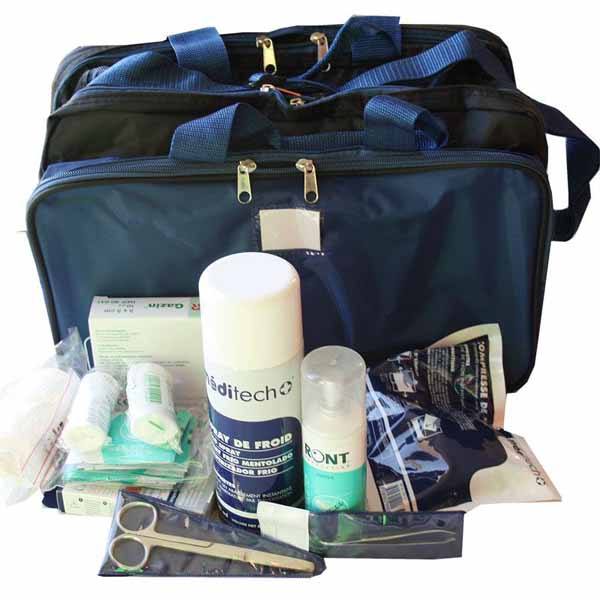 KIT PRIMEROS AUXILIOS COMPLETO PORTATIL