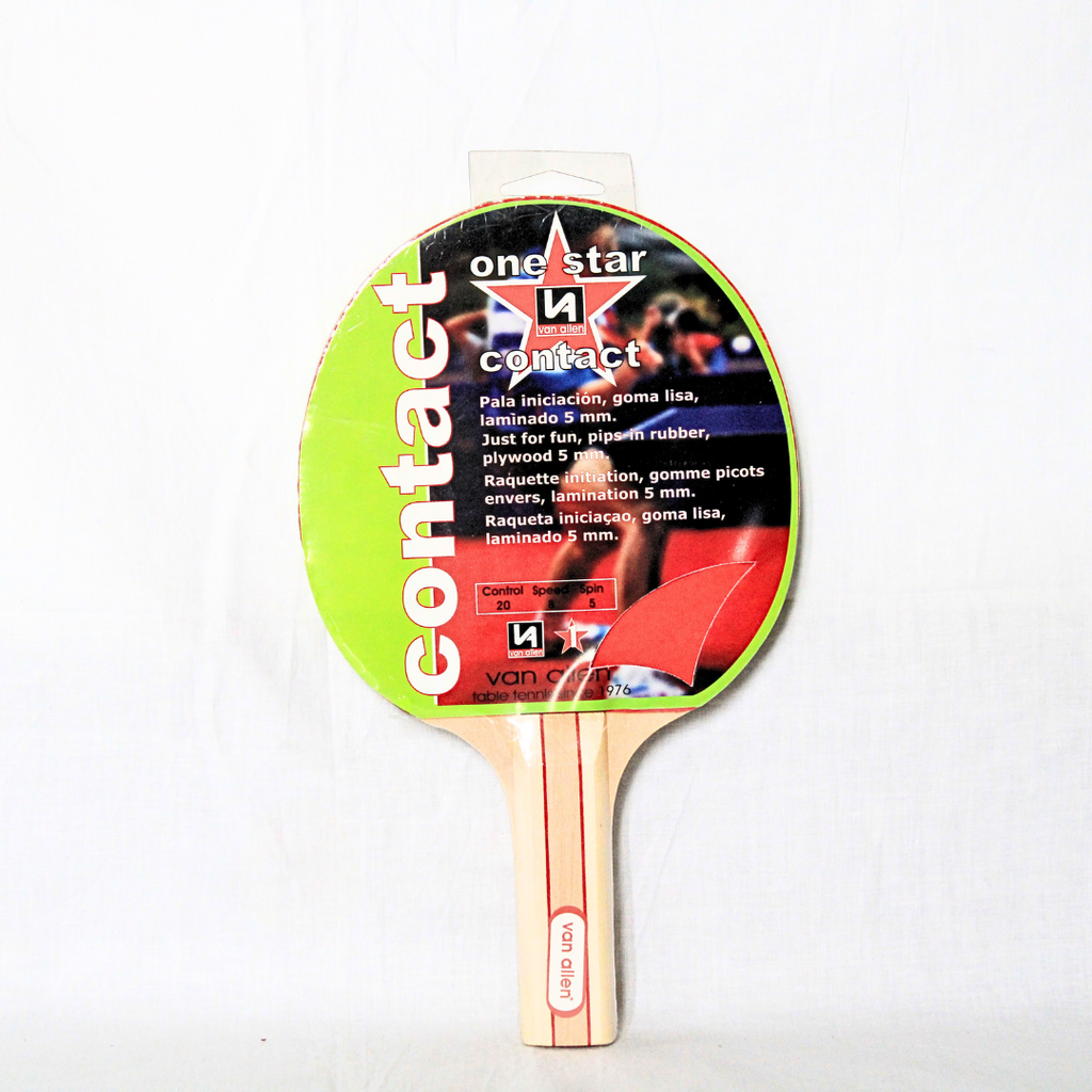 RAQUETA PING PONG BASICA 1 ESTRELLA