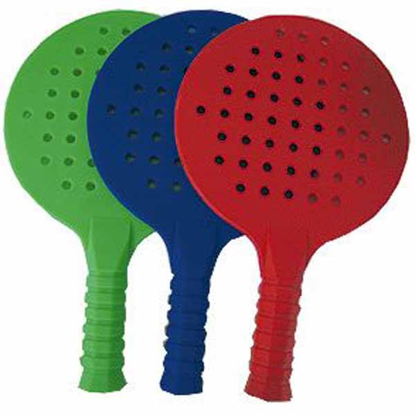 RAQUETA ANTIVANDALICA INFANTIL RESISTENTE ROJA
