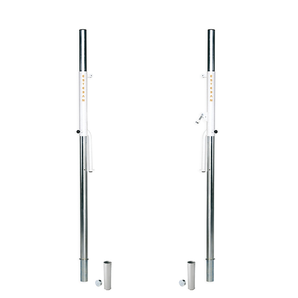 KIT POSTES VOLEIBOL AJUSTABLES MULTIDEPORTE