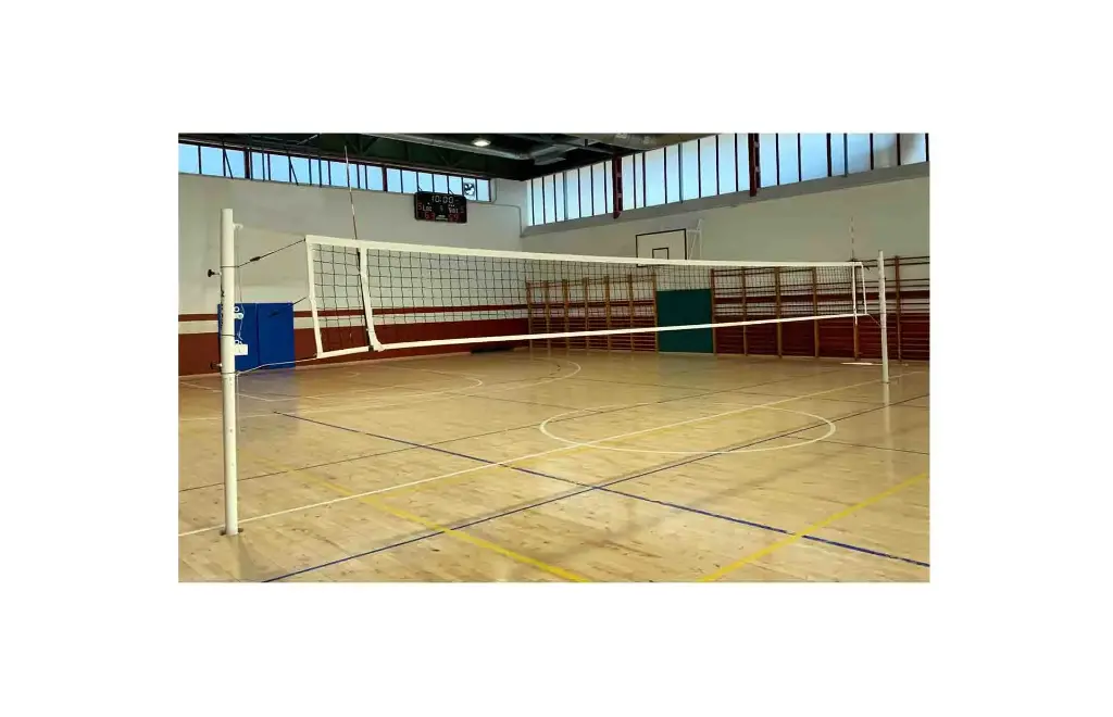 JUEGO POSTES VOLEIBOL COMPETICION AJUSTABLES MULTIDEPORTE