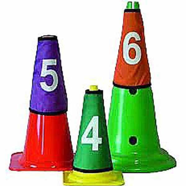 SET 10 FUNDAS NUMERICAS PARA CONOS