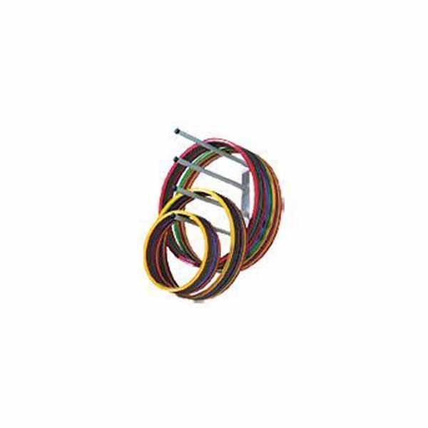COLGADOR 4 BRAZOS METALICO BLANCO