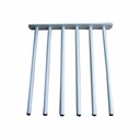 COLGADOR MULTIFUNCIONAL 6 BRAZOS PARED