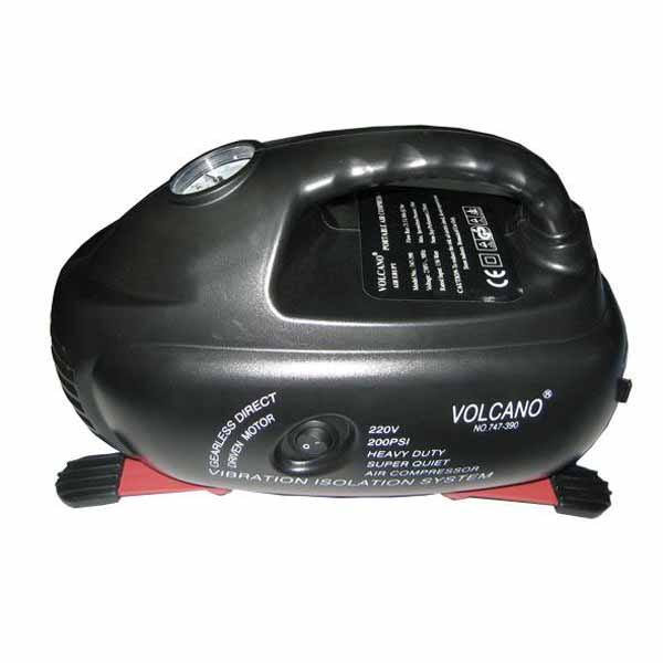COMPRESOR DE AIRE PORTATIL SILENCIOSO 12V