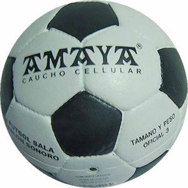 BALON FUTBOL SALA SONORO AMAYA Nº3 58CM