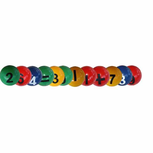 SET PELOTAS NUMERADAS EDUCATIVAS PVC