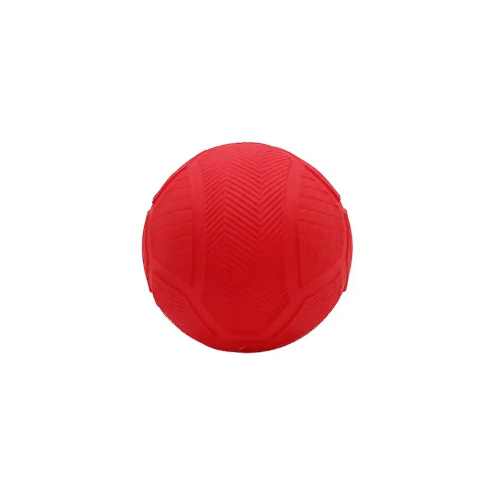 PELOTA MULTIDEPORTE PVC 10 CM ROJA