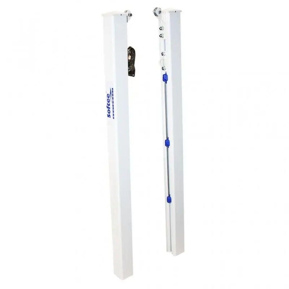 JUEGO POSTES PADEL ALUMINIO TRASLADABLES