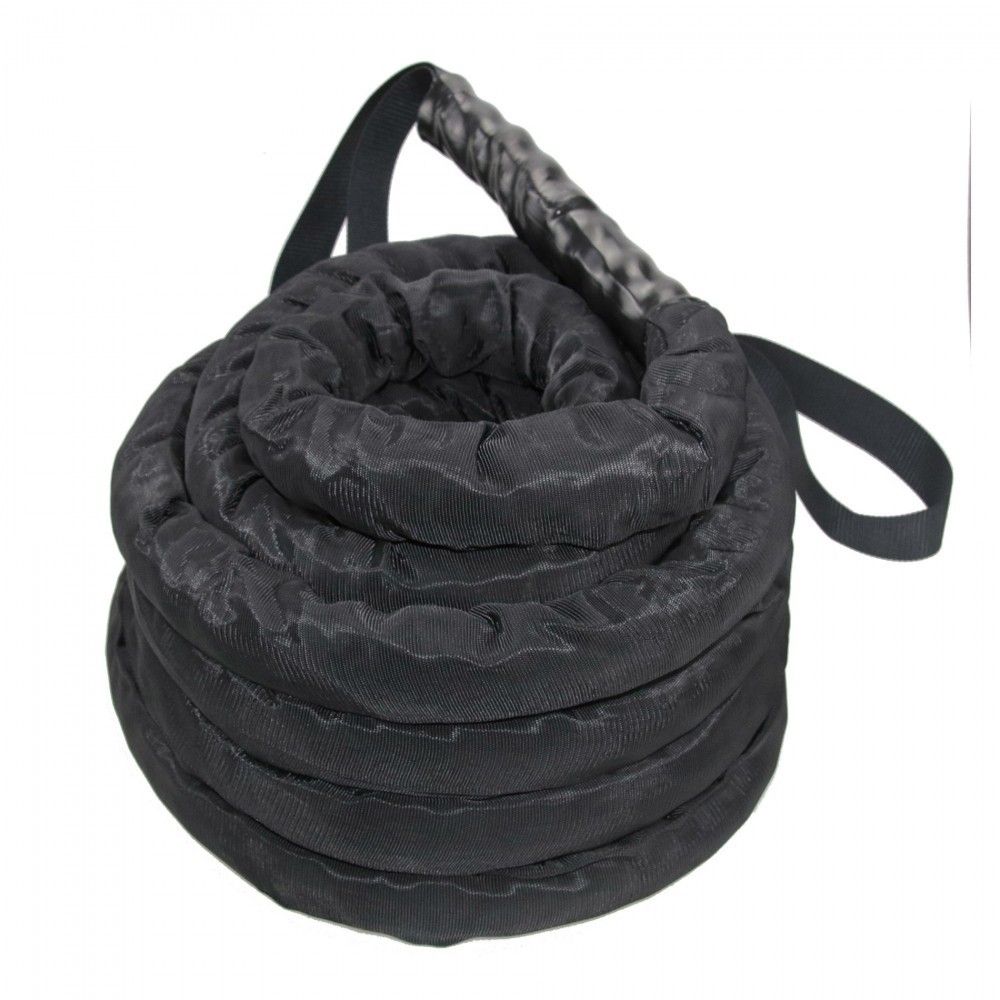 CUERDA FUNCIONAL BATIDA CON AGARRES Y CUBIERTA NYLON