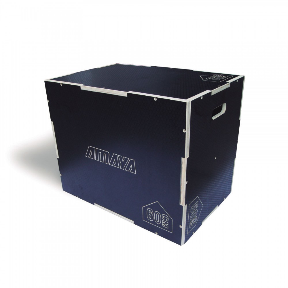 CAJON PLIOMETRICO MADERA 3 ALTURAS ANTIDESLIZANTE