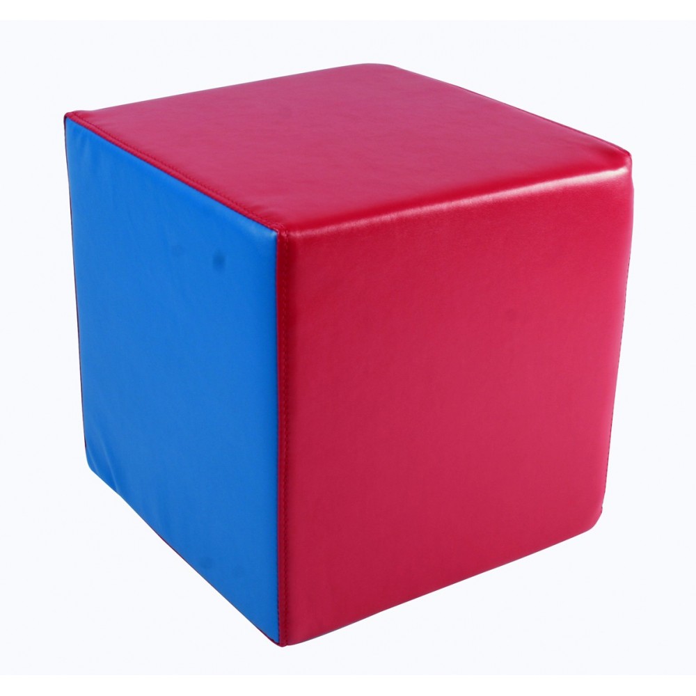 CUBO FOAM RECUBIERTO CUERO SINTETICO