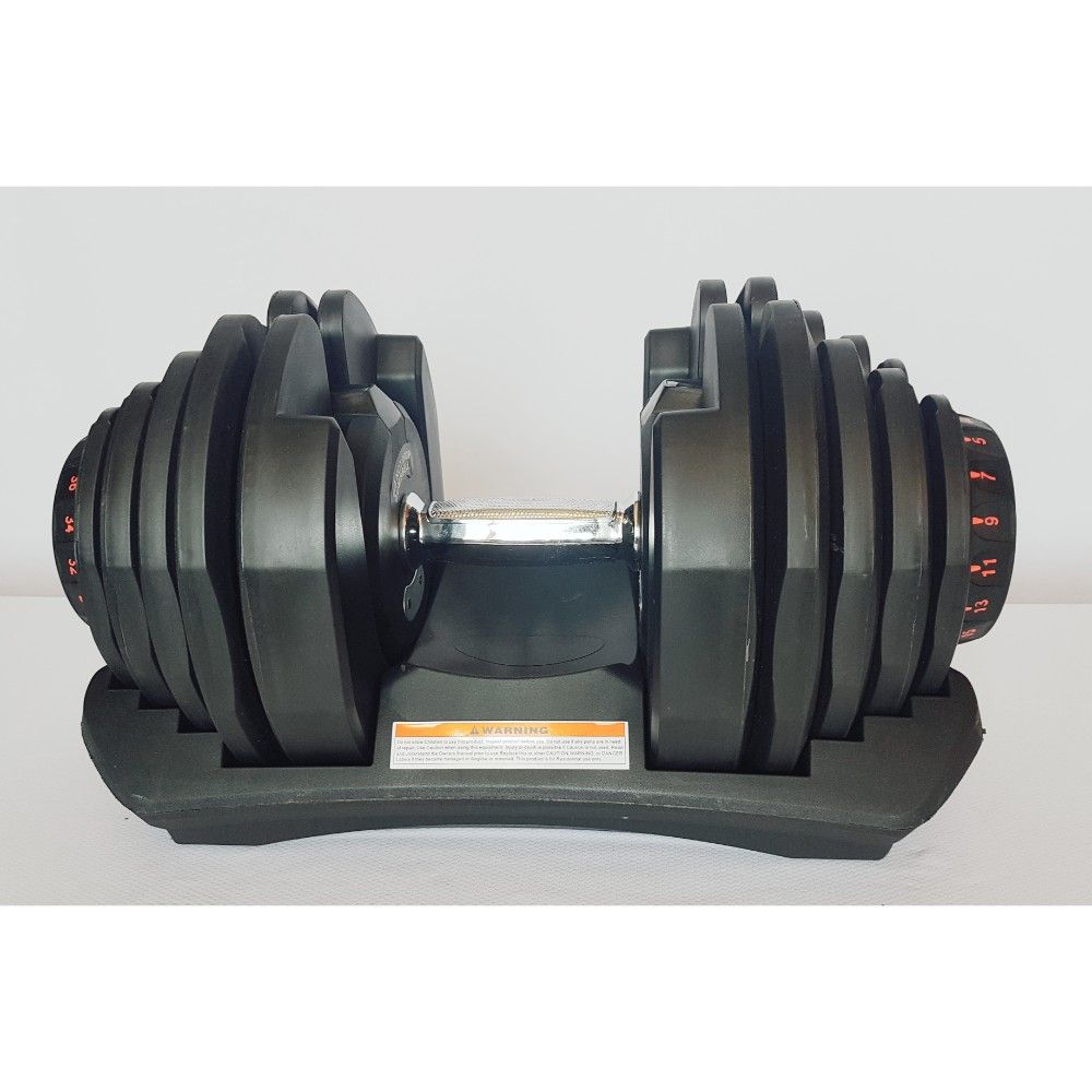 SET MANCUERNAS AJUSTABLES 40KG GIMNASIO