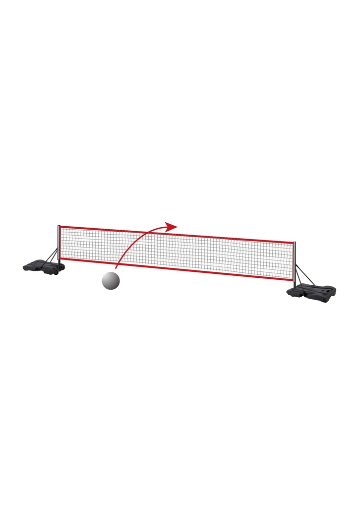 SET MINI TENIS DESMONTABLE CON RED