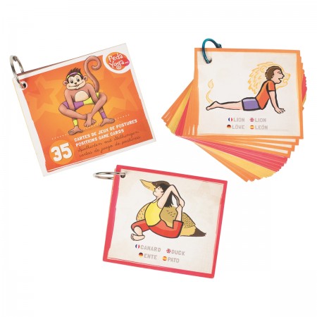 MINICARTAS YOGA Y EMOCIONES PARA NIÑOS