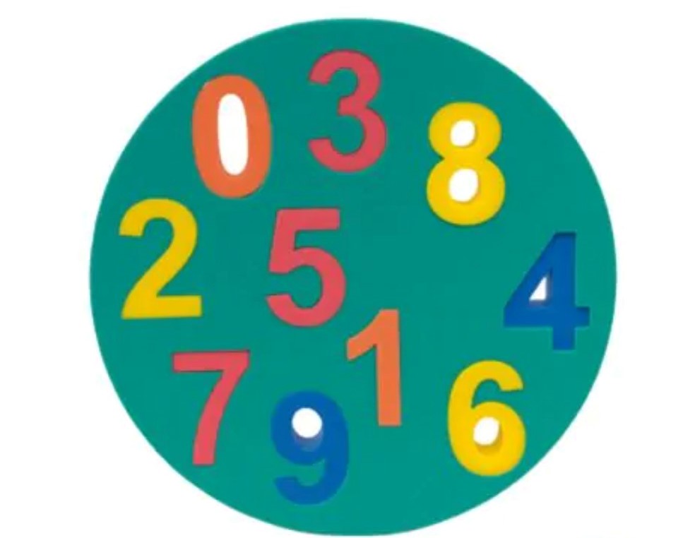 PUZZLE FLOTANTE NUMEROS PARA NINOS
