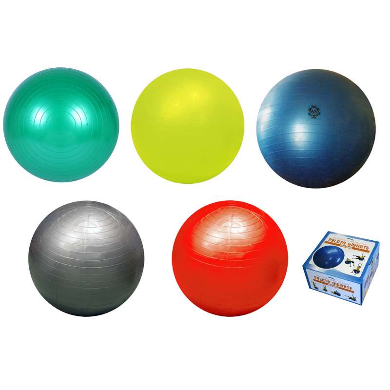 LOTE DE 5 PELOTAS GIMNASIO FITNESSBALL