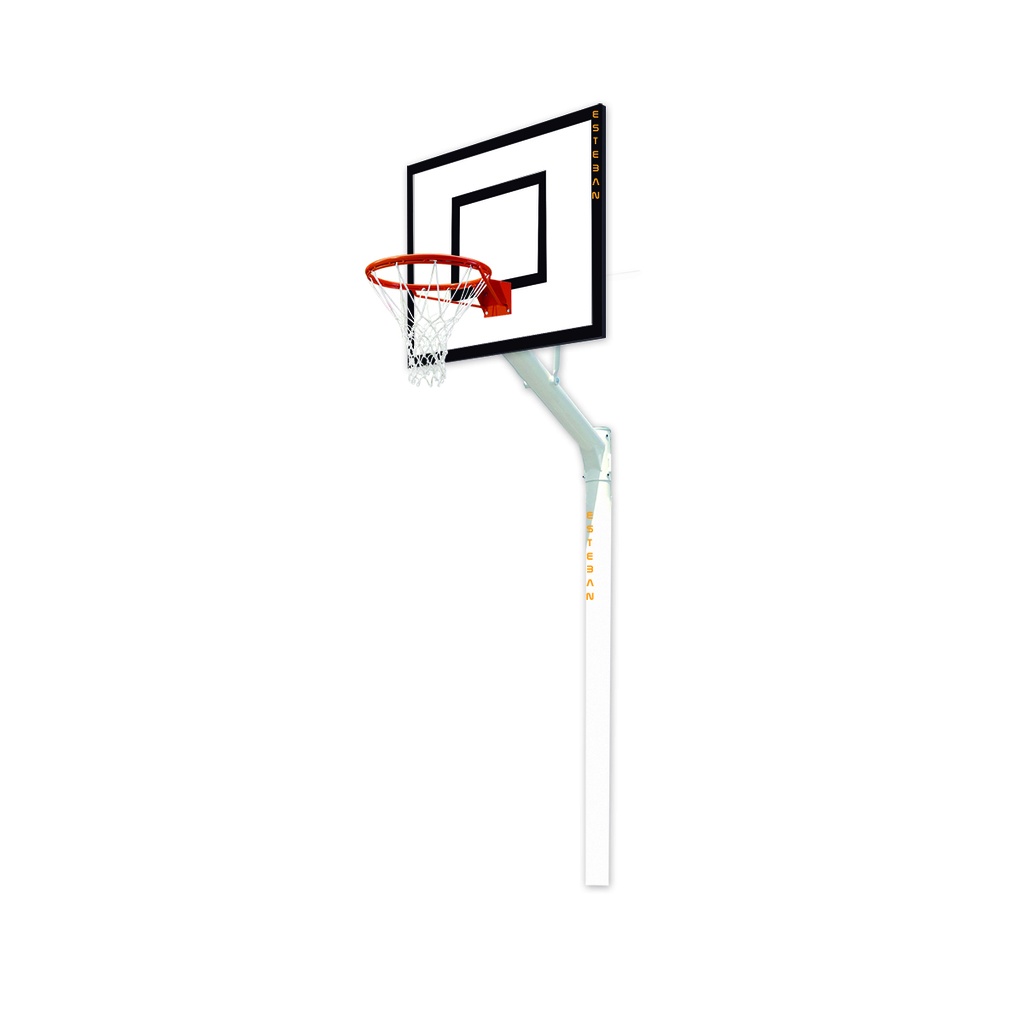 CANASTA MINIBASKET FIJA TABLERO IMPERMEABLE EXTENSIÓN 105 CM