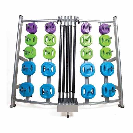 [0833] CONJUNTO RACK + 20 SETS PUMP PROFESIONAL