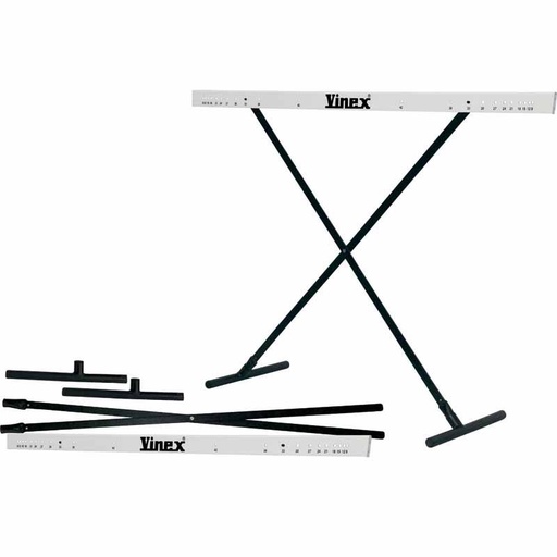 [0827] VALLAS METALICAS TIJERA AJUSTABLES 23-106CM