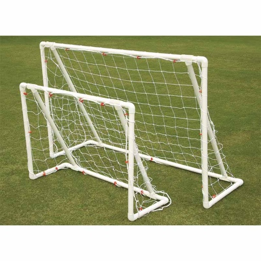 [0823] PORTERIA FUTBOL PVC ALTA CALIDAD EXTERIOR