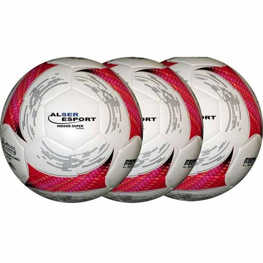[0790] PACK 10 BALONES FUTBOL SALA ALSER