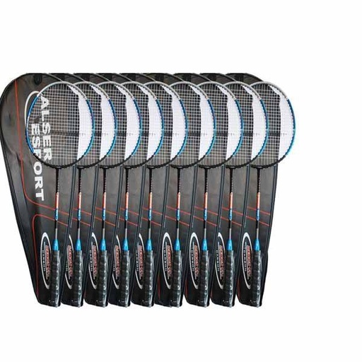 [0774] LOTE 10 RAQUETAS BADMINTON PRO-770
