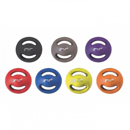 PELOTA MEDICINAL DUAL GRIP