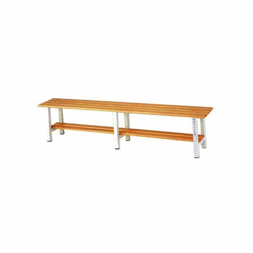 BANCO VESTUARIO TRAVESAÑO MADERA