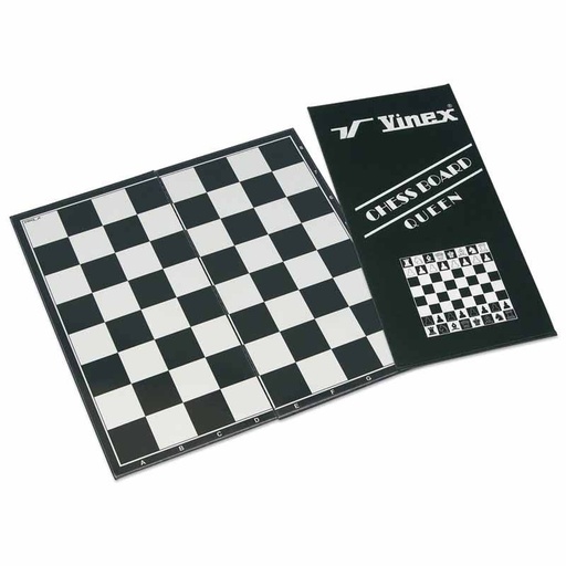 [0611] SET AJEDREZ PLEGABLE 40CM CON PIEZAS PLASTICAS