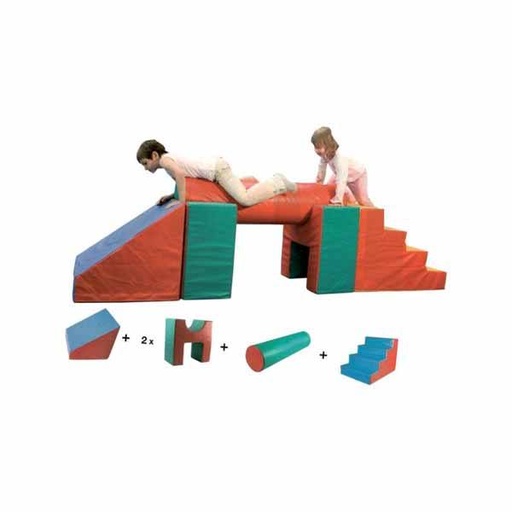 [0605] SET FIGURAS MOTORAS CUERO SINTETICO