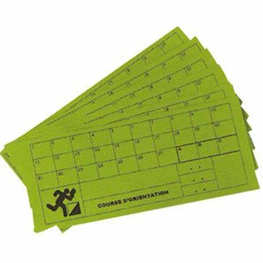 [0574] SET CARTON CONTROL DEPORTIVO 10 PIEZAS