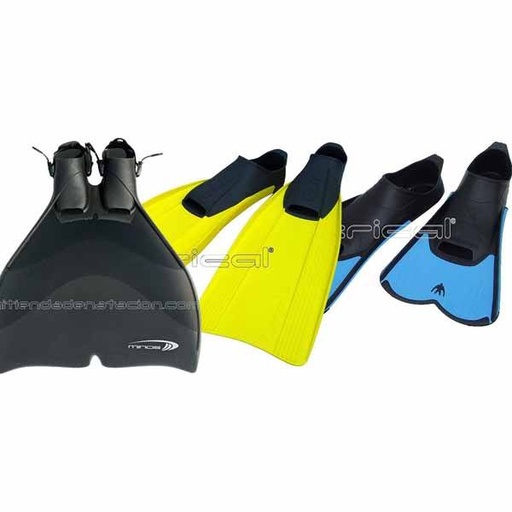 [0517] ALETAS NATACIÓN MINOS ERGONOMICAS 44/48