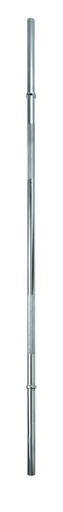 [0472] BARRA OLIMPICA 120CM ACERO CINCADO