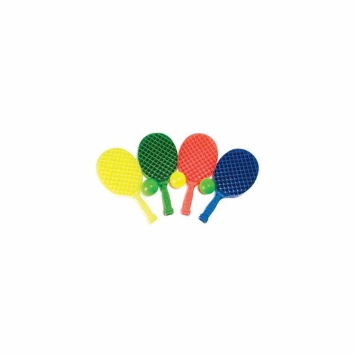 [0470] SET 2 RAQUETAS PADEL PLAYA PVC LIGERAS