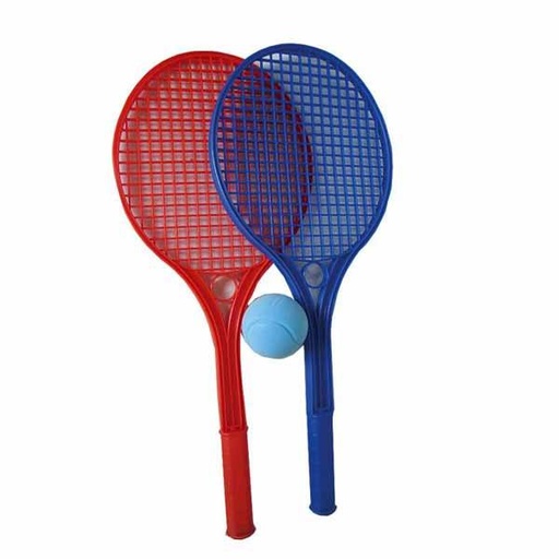 [0467] SET RAQUETAS TENIS POLIVALENTES PARA PRINCIPIANTES