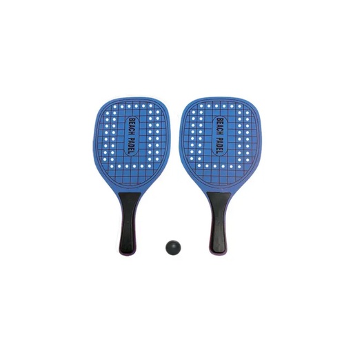 [0463] SET 2 RAQUETAS PLAYA + PELOTA INCLUIDA