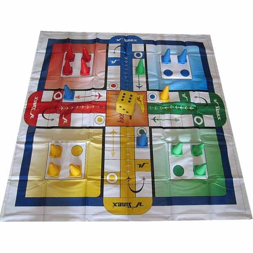 [0445] SET PARCHIS GIGANTE 1MX1M PARA NINOS